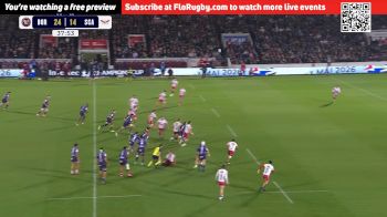 Tiaan Jacobs Try - Bordeaux v Scarlets