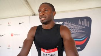 Bryce Deadmon Talks Having Fresh Legs and Season Strategy Heading to 400m Final | Post-Race Interview 2026 USATF