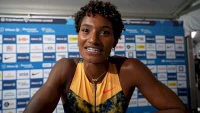 Anna Cockrell Wins First Diamond League Title, Talks Hardware, Titles, and Focus | 2026 Brussels Diamond League Post-Race Interview