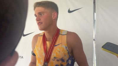 17-Year-Old Cooper Lutkenhaus Wins US 800m Title, Rates Pro Debut "9.5 Out of 10" | Post-Race Interview 2026 USATF
