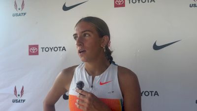 17-Year-Old Phenom Natalie Dumas Reflects on USATF Semis, Racing Anna Cockrell & World U20 Goals | Post-Race Interview 2026 USATF
