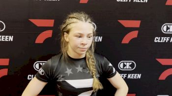 Abigail Peterson After Her Pin At Who's Number One