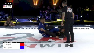Marcos Tinoco Secures A Tight Belly-Down Footlock