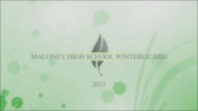 Francis T. Maloney High School Winterguard 2021