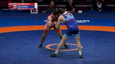 Amarhajy Mahamedau (BLR) vs Marzpet Galstyan (ARM)