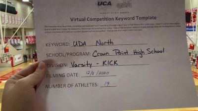 Crown Point High School [Varsity Kick] 2020 UDA North Virtual Dance Challenge