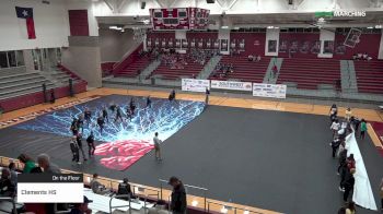 Clements HS at 2019 WGI Guard Southwest Power Regional - Lewisville HS