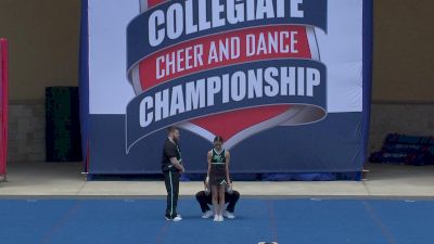Wilmington University - Alyssa and Caleb [2022 Partner Stunt] 2022 NCA & NDA Collegiate Cheer and Dance Championship