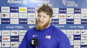 Ryan Crouser Happy With Performance But Would've Liked Win At Diamond League Brussels