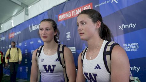 Hannah and Amanda Moll Move On To The Final In The Pole Vault