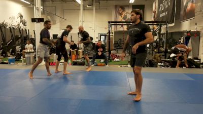 Giancarlo Bodoni & Patrick Gaudio Work On Their Takedowns At New Wave