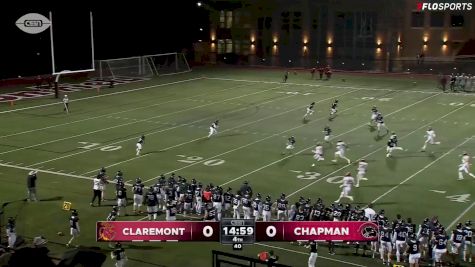 Highlights: Claremont MS vs Chapman | 2024 SCIAC Football