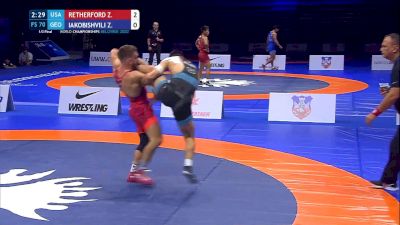 Zain Retherford vs Zurabi Iakobishvili Semifinal Scoring Highlight