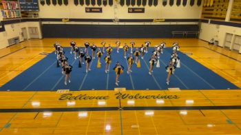 Bellevue High School [High School - Band Chant - Cheer] 2022 USA Virtual Spirit Regional I