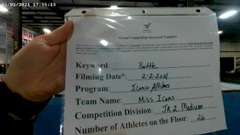 Iconic All Stars - Miss Icons [L2 Junior - D2 - Medium] 2021 MG Extravaganza Virtual Nationals