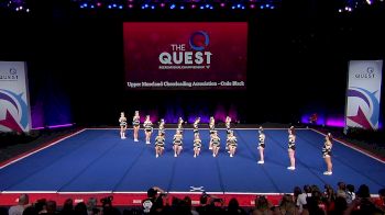 Upper Moreland Cheerleading Association - Code Black [2022 L2 Performance Rec - 8-18 (NON) - Large Finals] 2022 The Quest