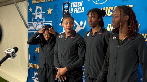 Georgia Women's 4x400m After Winning the 2025 NCAA Championship